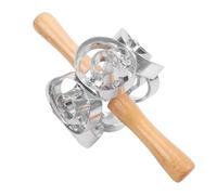 Rodillo Cortador de Donuts, Molde de Aluminio para Hacer Donuts Caseros con Rodillo, Utensilio de Cocina para Cortar Galletas Pequeñas, Ideal para Pastelerías, Cocina (Estilo 2)