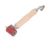 Rodillo de costura combinado con ruedas de detalle de silicona de 40 mm y latón de 6 mm: herramienta resistente a altas temperaturas para impermeabilización de PVC TPO EPDM y