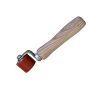 Rodillo de costura de silicona, herramienta de alisado de techos, herramienta de rodillo de alisado con mango ergonómico para instalación en pared y suelo, resistente a altas temperaturas, presión