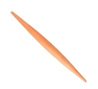 Rodillo de Madera Maciza de 30cm para Masa, Repostería y Pasta | Accesorio de Horneado para Fondant y Pizza, Uso Profesional en Panadería, Color Beige Natural