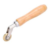 Rodillo de mano para soldadura, rodillo de costura de latón Material de membrana Costura de esquina Rueda de prensa de latón Rodillo con púas Costura de esquina Rueda de presión