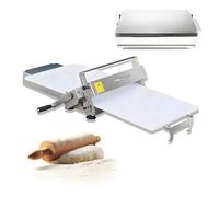 Rodillo de masa de grosor ajustable, máquina laminadora plegable con tabla de laminado. Máquina manual para fondant de sobremesa, ideal para hacer masa de hojaldre. Model300