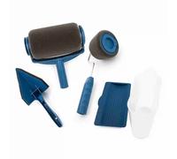 Rodillo De Pintura Antigoteo Con Palo Extensible Y Accesorios Kit Profesional Reutilizable De Microfibra Klack Para Paredes Techos Y Hogar