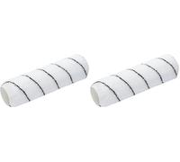 Rodillo de pintura de tejido profesional de microfibra de pelo medio ProDec Advance de 9" x 1,5" para un acabado liso Pintar con pinturas de emulsión en paredes y techos interiores (Paquete de 2)