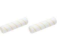 Rodillo de pintura profesional de microfibra de pelo corto ProDec Advance de 9" x 1,75" para emulsiones, brillos, satinados, fondos, imprimaciones barnices para madera y barnices en paredes interiores