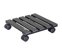 Soporte de WPC con ruedas para macetas Wagner, carga máx. 60 kg