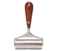Rodillo de Prensa de Cuero 90 Mm, Rodillos Marca Cuero, Madera, Acero Inoxidable, Bordes Precisos, Costura Duradera, Pegado, para Uso del Hogar, con un Agarre Cómodo