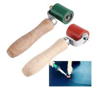 Rodillo de soldadura manual con costura de silicona de 40 mm con rodamiento bidireccional para tareas de soldadura de membrana de lona y PVC de alta temperatura