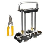 Rodillo doblador de chapa metálica, doblador de borde ajustable de 0 a 90° para placa de acero y aluminio, tijeras de 8 pulgadas para uso profesional