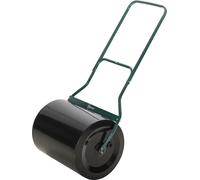Rodillo para césped Fortuna Lai con mango en forma de U, rodillo de jardín de 40 cm de diámetro, capacidad de 60 litros para agua o arena, color , fabricado en metal, dimensiones: 57 x 40 x 123 cm, id