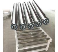 Rodillo transportador de acero inoxidable de 1,5 pulgadas de diámetro: pieza de repuesto de transmisión for un manejo eficiente de materiales(550mm 5pcs)