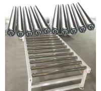 Rodillo transportador de acero inoxidable de 1,5 pulgadas de diámetro: pieza de repuesto de transmisión for un manejo eficiente de materiales(550mm 10pcs)