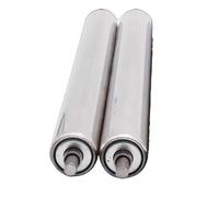 Rodillos de repuesto para cintas transportadoras Stainless Steel Replacement Conveyor Rollers, Multiple Sizes, Pack of 2(Dia 50mm(2"),L 550 mm(21.6"))