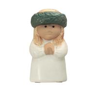 Rörstrand Figura de adorno Lucía blanco-verde