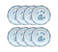 Rörstrand Plato de postre Ostindia Ø18 cm paquete de 8 - Azul