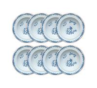 Rörstrand Plato hondo Ostindia Ø24 cm paquete de 8 - Azul