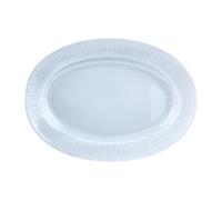 Rörstrand Plato ovalado Swedish Grace. 32 cm hielo (azul claro)