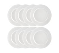 Rörstrand Plato Swedish Grace Ø27 cm paquete de 8 - Nieve (blanco)