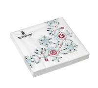 Rörstrand Servilletas Swedish Grace Winter. set de 20 blanco