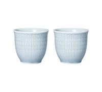 Rörstrand Set de 2 hueveras Swedish Grace Hielo