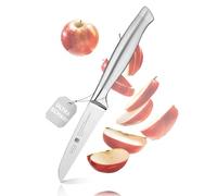 RÖSLE Basic Line Cuchillo de pelar, cuchillo de cocina para cortar frutas y verduras, hoja recta de acero especial inoxidable 18/10, mango ergonómico