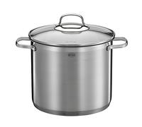 RÖSLE ELEGANCE Olla, para verduras o fiestas, 8 L, acero inoxidable 18/10, con escala interna, apta para inducción y lavavajillas, ideal para cocinar grandes cantidades.