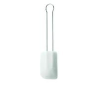 RÖSLE Espátula de Masa, Rasqueta de Masa como Ayuda para Hornear y Cocinar, Silicona Resistente, 32 cm, color blanca, Acero Inoxidable 18/10, -30 a +200 Grados Celsius, Apto para Lavavajillas