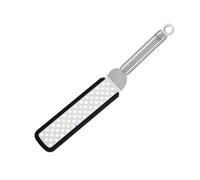 Rösle Flexibler Wender mit Lochung Silikon Espátula de Cocina, Acero 18/10