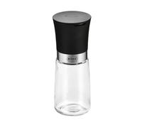 RÖSLE Juego de molinillo de especias de 3 piezas, molinillo de sal y pimienta con molinillo de cerámica para todo tipo de especias, recipiente de cristal, 14 cm