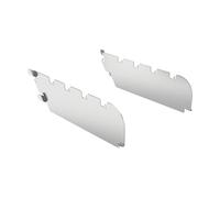 Rösle Primezone-Windschutz VIDERO Protección contra el Viento, Plateado