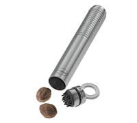 RÖSLE Rallador de nuez moscada acero inoxidable 18/10 apto para lavavajillas con compartimento de almacenamiento ideal para nuez moscada o jengibre fresco