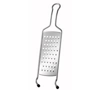 RÖSLE Rallador grueso acero inoxidable 18/10 con soporte de silicona ideal para ensaladas verduras patatas hortalizas o queso