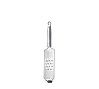 RÖSLE - Rallador grueso, rallador ensaladas de verduras crudas, patatas, hortalizas o queso, con soporte de silicona, acero inoxidable 18/10, incluye funda protectora