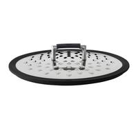 RÖSLE 91498 - Tapa antisalpicaduras (acero inoxidable 18/10, 24/28), color gris