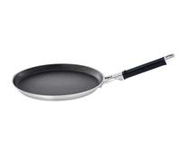 RÖSLE SILENCE PRO Sartén para crepes, Sartén con Revestimiento Antiadherente prémium ProResist resistente a los arañazos, Acero Inoxidable 18/10, Apta para Inducción y Lavavajillas
