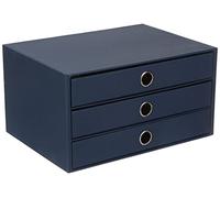 Rössler S.O.H.O - Cajonera, Azul (Dark Blue), DIN A4, 3 Compartimiento, 1 unidad