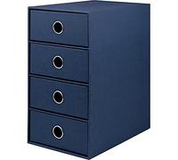 Rössler S.O.H.O - Cajonera, Azul (Dark Blue), DIN A5, 4 Compartimiento, 1 unidad