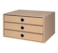 Rössler - S.O.H.O. Cajonera de 3 cajones A4 34 x 25 x 19 cm Kraft