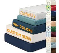 ROFIELTY Cojín para Banco Exterior e Interior a Medida Grosor 15cm