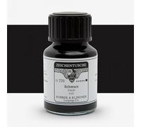 Rohrer & Klingner tinta de caligrafía 50 ml | Negro / Schwarz