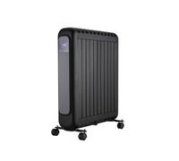 Radiador eléctrico Style (1.200 W - 2.400 W, Negro, 14 x 48,5 x 66 cm)