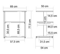 Roline printer table - pieza de mueble para ordenador