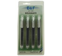 Roller gel rt. beifa b&f gp-1308 0,7 blister de 4 azules