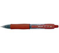 Roller Gel Rt. Pilot G-2 Xs Pixie 0,7 Rojo (Set de 12)