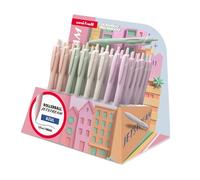 Roller gel rt. uni-ball jetstream pastel 1,0 (sxn-150) expositor de 4