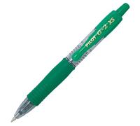 Roller Pilot G-2 Pixie mini Verde, 12 unidades