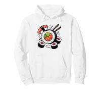 Rollero De Sushi En Casa Casero Sudadera con Capucha