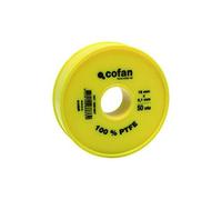 Rollo 50 mts cinta ptfe de 19mm x 0,10mm caja 10 unid.