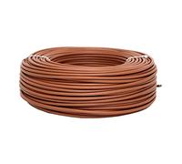 Rollo Cable Eléctrico de 100 m | H07V-K | Sección 1 x 1,5 mm2 |Color marrón