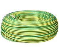 Cofan Rollo de cable eléctrico H07V-K 1 x 6 mm2 100 m Color verde